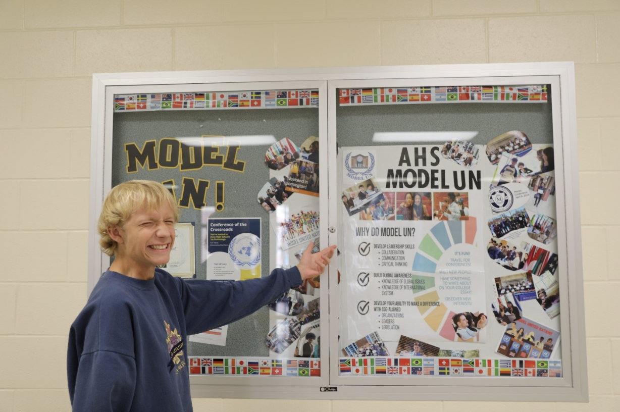 Q&A with the Model UN Co-President Fred Wittman 