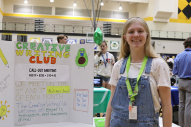 Q&A with Creative Writing Club President Alaina&nbsp;Moon